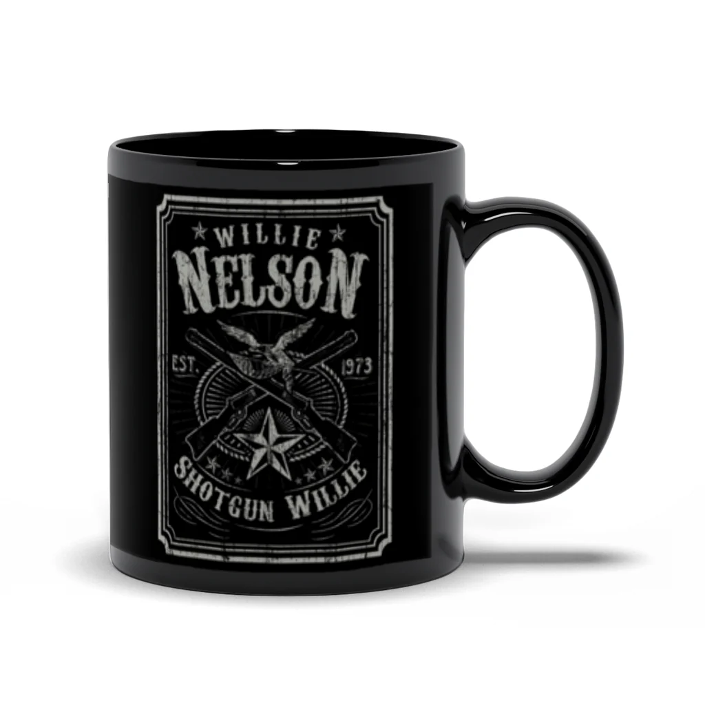 Shotgun Willie 11oz Black Mug